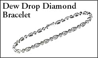 Dew Drop Diamond Bracelet