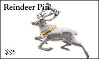 Reindeer Pin